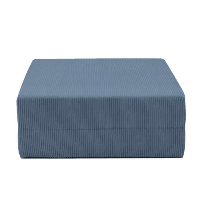 Compressed Nova Ottoman - Aegean Blue