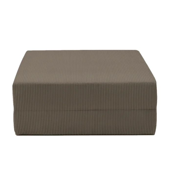 Compressed Nova Ottoman - Coffee