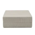 Compressed Nova Ottoman - Eggshell