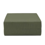 Compressed Nova Ottoman - Forest Green