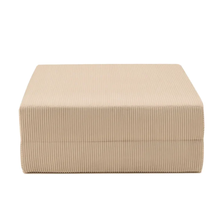 Compressed Nova Ottoman - Sand