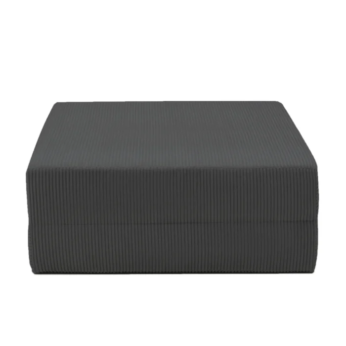 Compressed Nova Ottoman - Slate