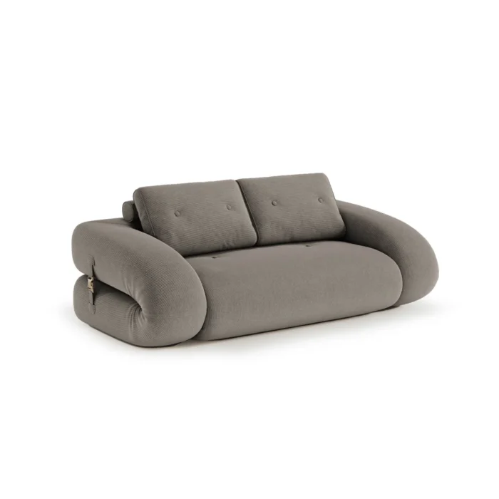 Flippo Compressed Sofa Bed - Coffee 210cm