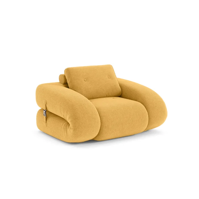 Flippo Compressed Sofa Bed - Yellow