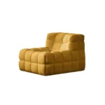 Livo Single Modular Compressed Sofa - Tangerine