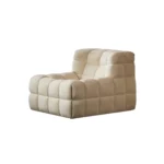 Livo Single Modular Compressed Sofa - White