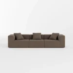 Milo Modular Compressed Sofa - 3 Seater Coffee