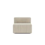 Milo Modular Compressed Sofa - Single Seater White