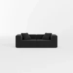 Milo Modular Compressed Sofa - 2 Seater White