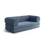 Nova Compressed Sofa Bed - Aegean Blue