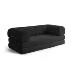 Nova Compressed Sofa Bed - Black