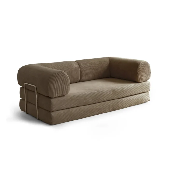 Nova Compressed Sofa Bed - Coffee