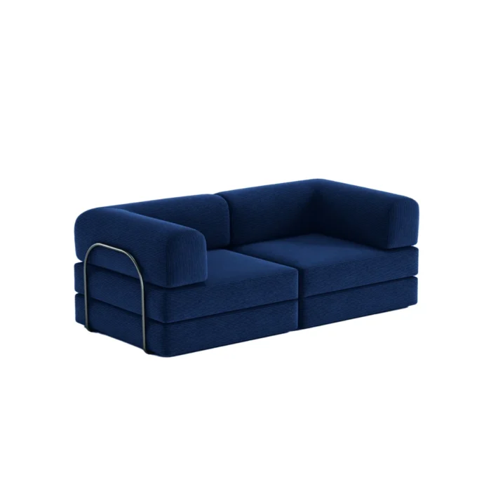 Nova Modular Compressed Sofa Bed Blue