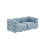 Nova Modular Compressed Sofa Bed Ocean
