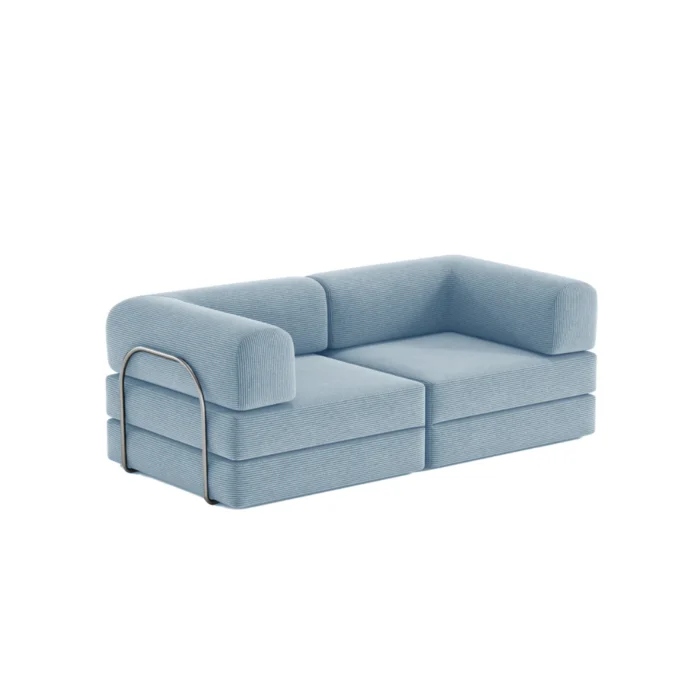 Nova Modular Compressed Sofa Bed Ocean