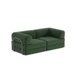 Nova Modular Compressed Sofa Bed Vintage Green