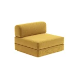 Nova Modular Single Seat Compressed Sofa - Yellow